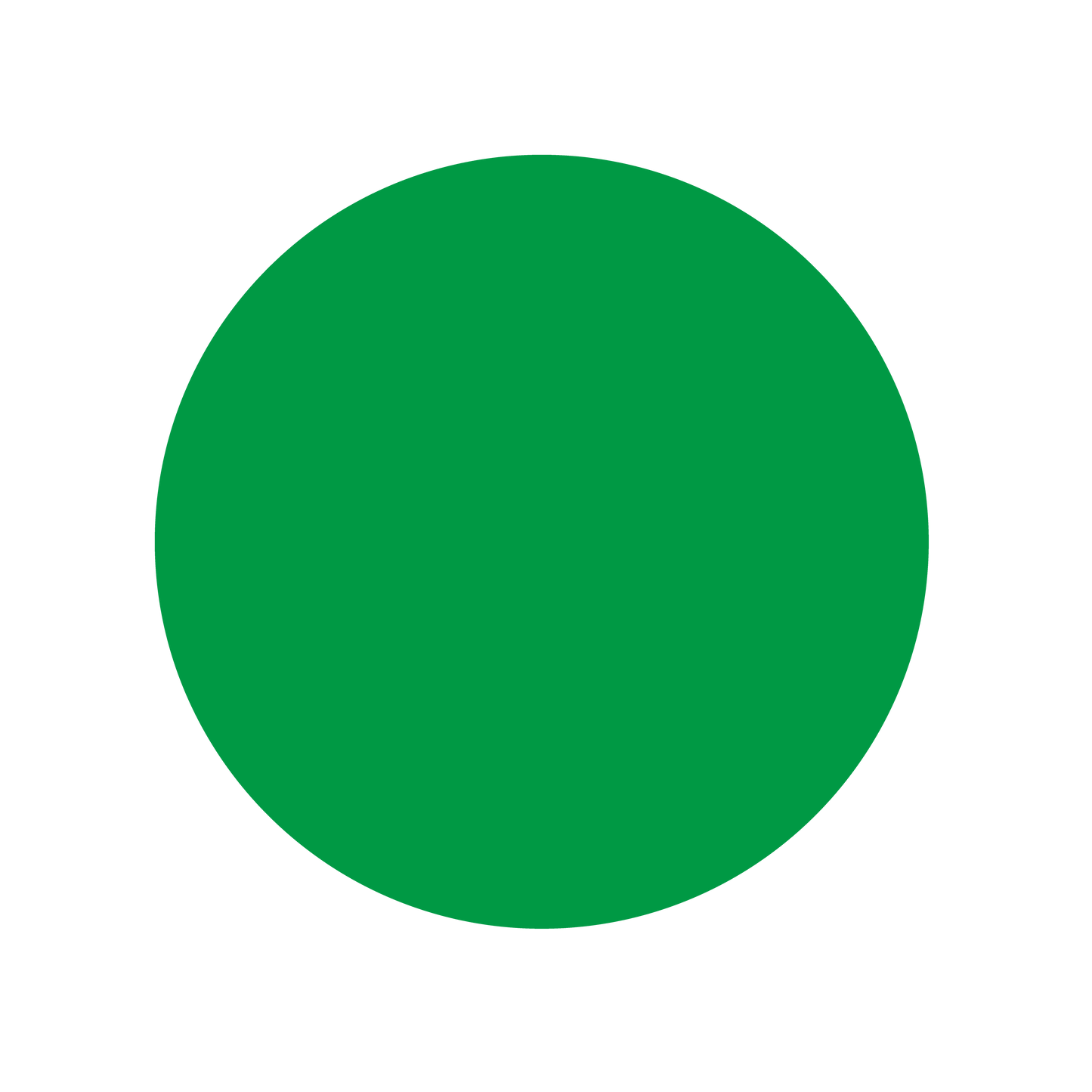 (中)色シール 緑(識別・管理シール)