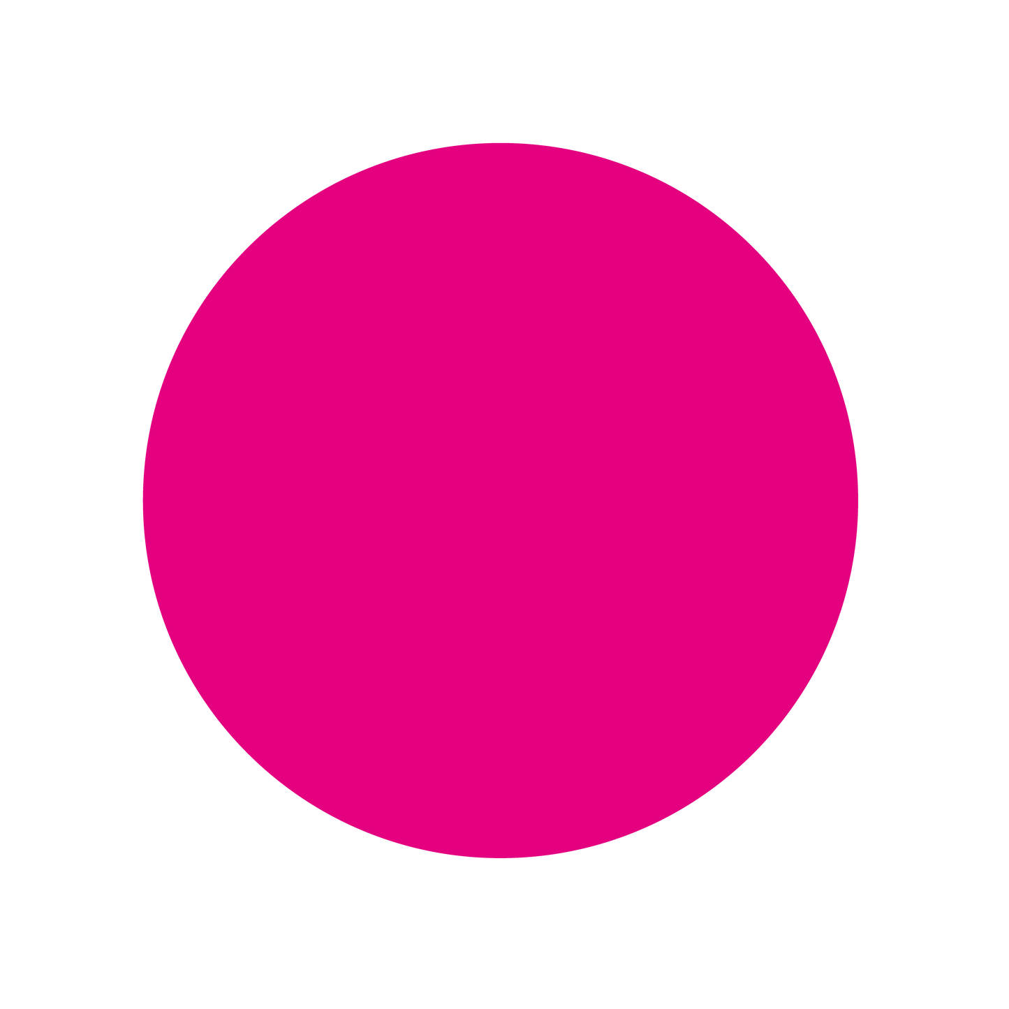 (中)色シール ピンク(識別・管理シール)