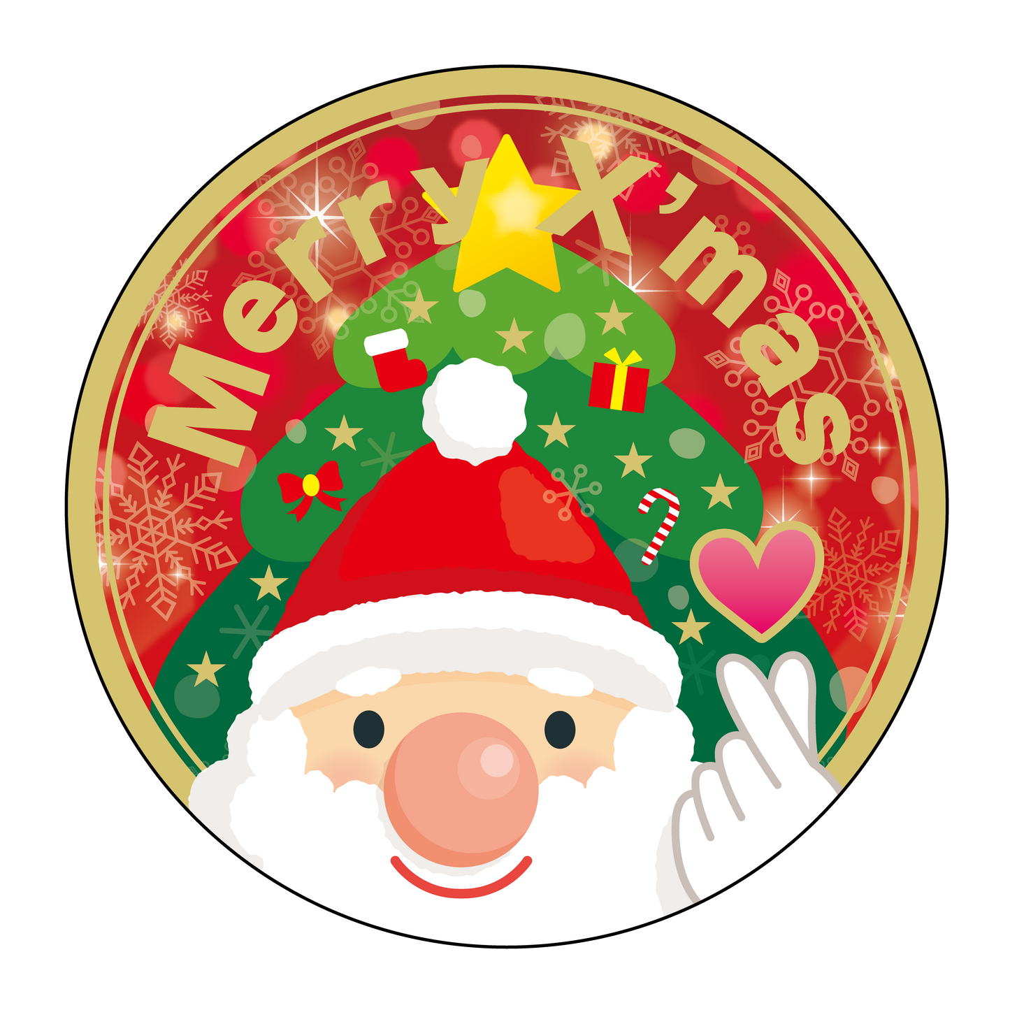 Merry X'mas サンタ クリスマス