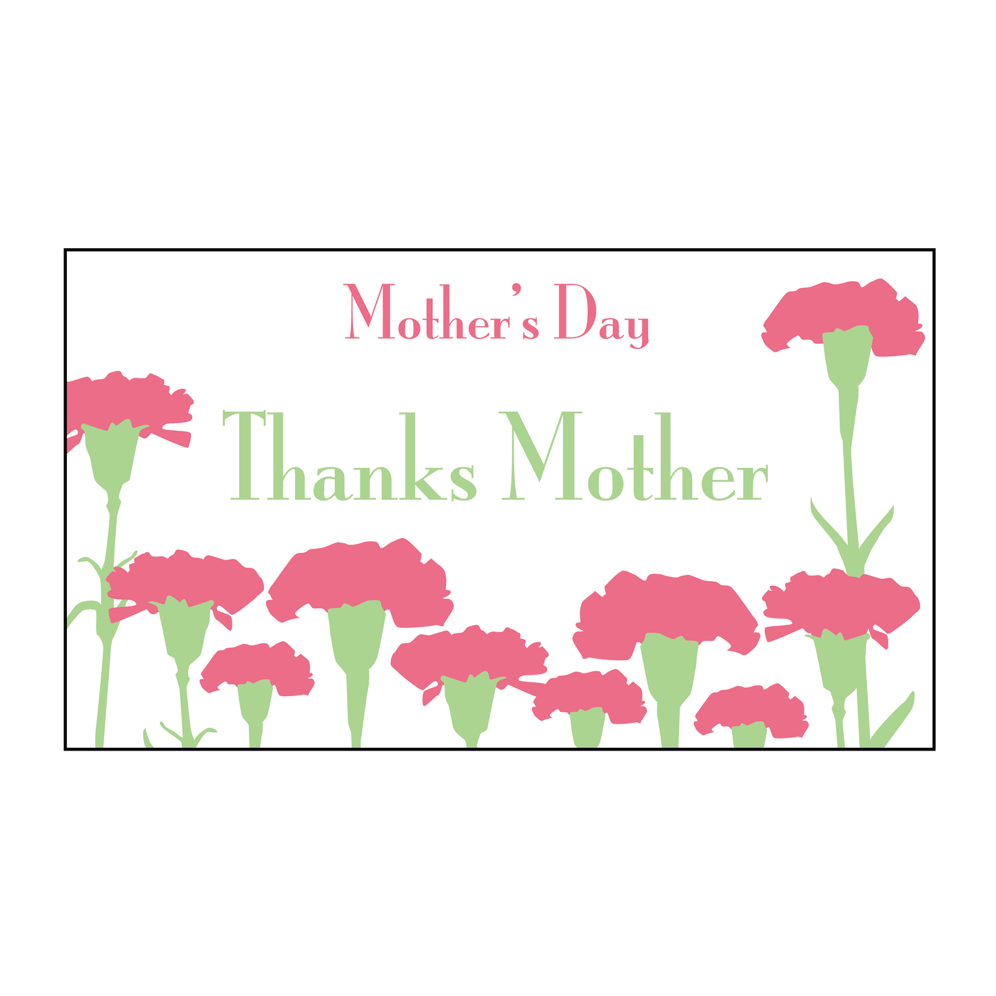 母の日 Thanks Mother