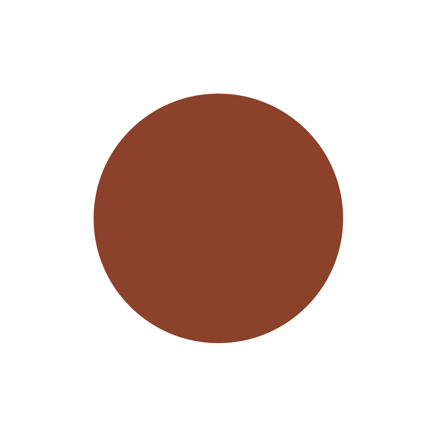 (小)色シール 茶色(識別・管理シール)