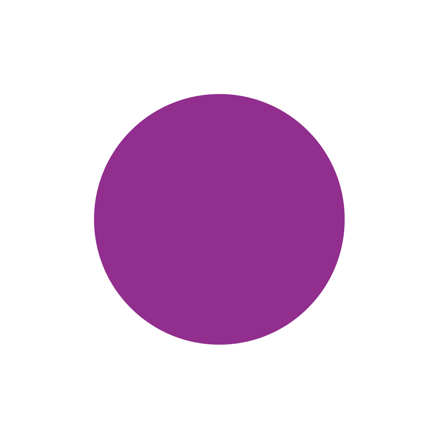 (小)色シール 紫(識別・管理シール)