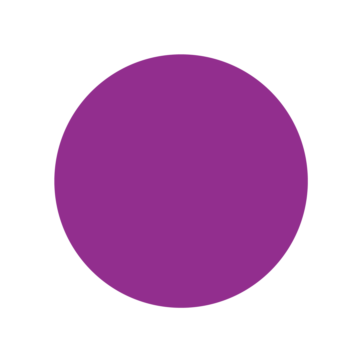 (中)色シール 紫(識別・管理シール)