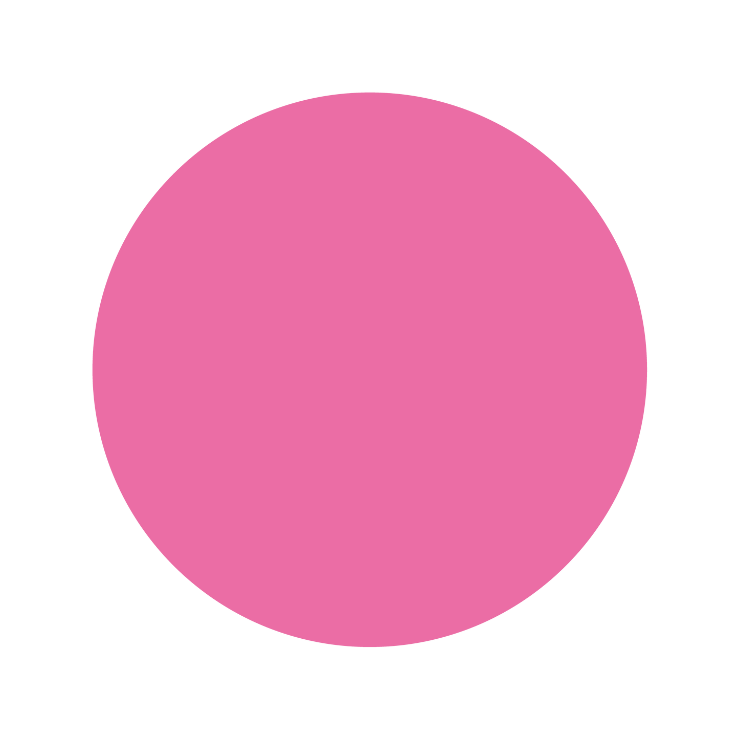 (大)色シール ピンク(識別・管理シール)