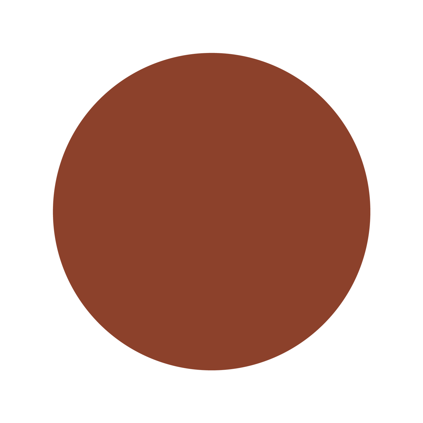 (大)色シール 茶色(識別・管理シール)