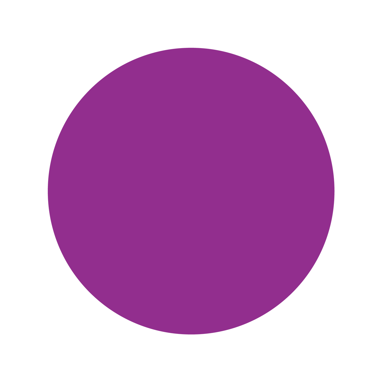 (大)色シール 紫(識別・管理シール)