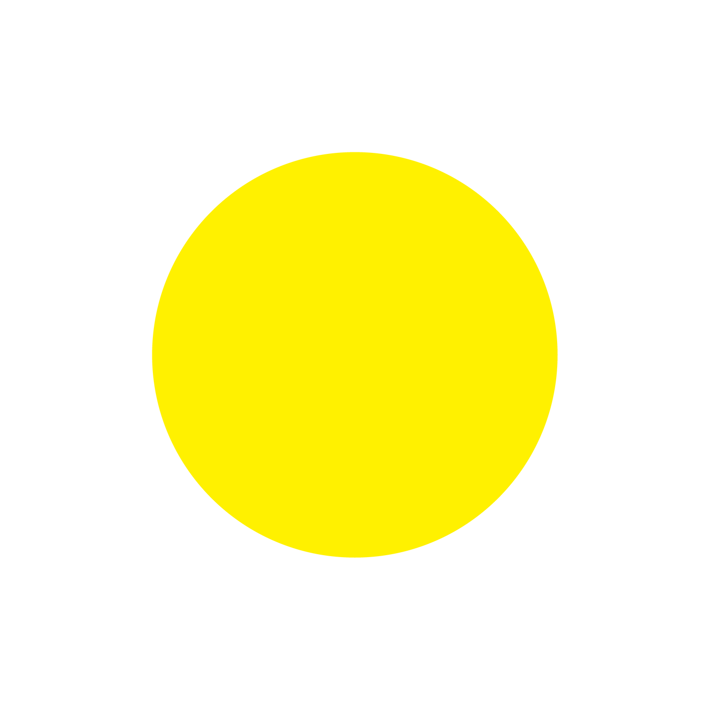 （小）色シール 黄色（識別・管理シール）