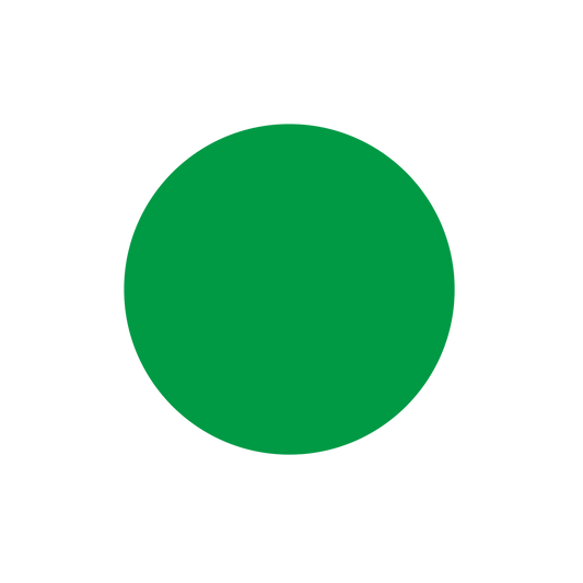 （小）色シール 緑（識別・管理シール）