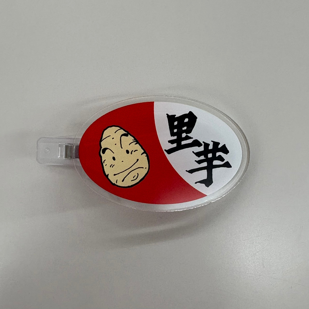 販促シール前髪クリップ