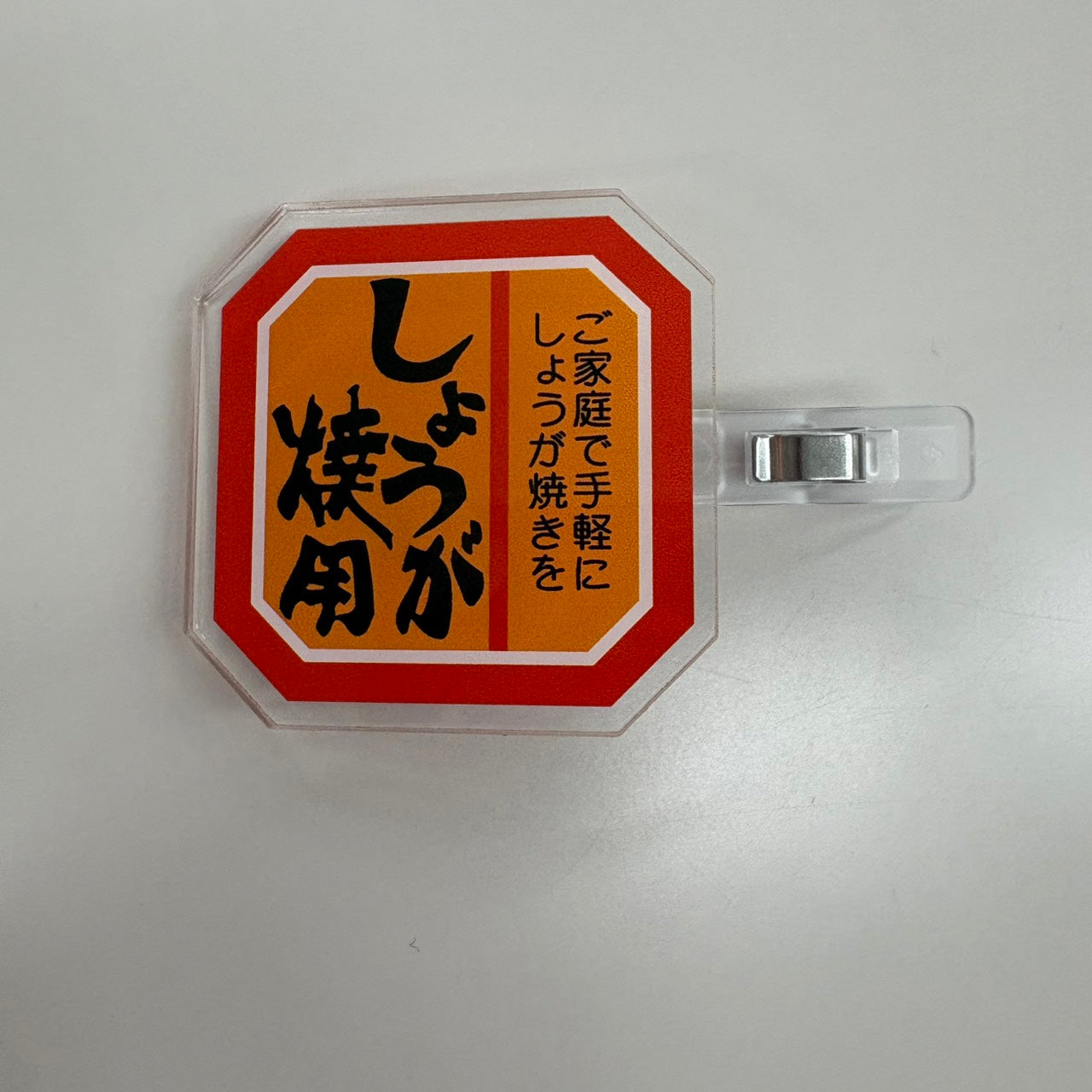 販促シール前髪クリップ