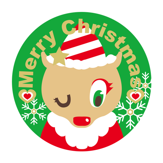 メリークリスマス トナカイ