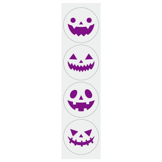 ハロウィン付け合わせ・顔