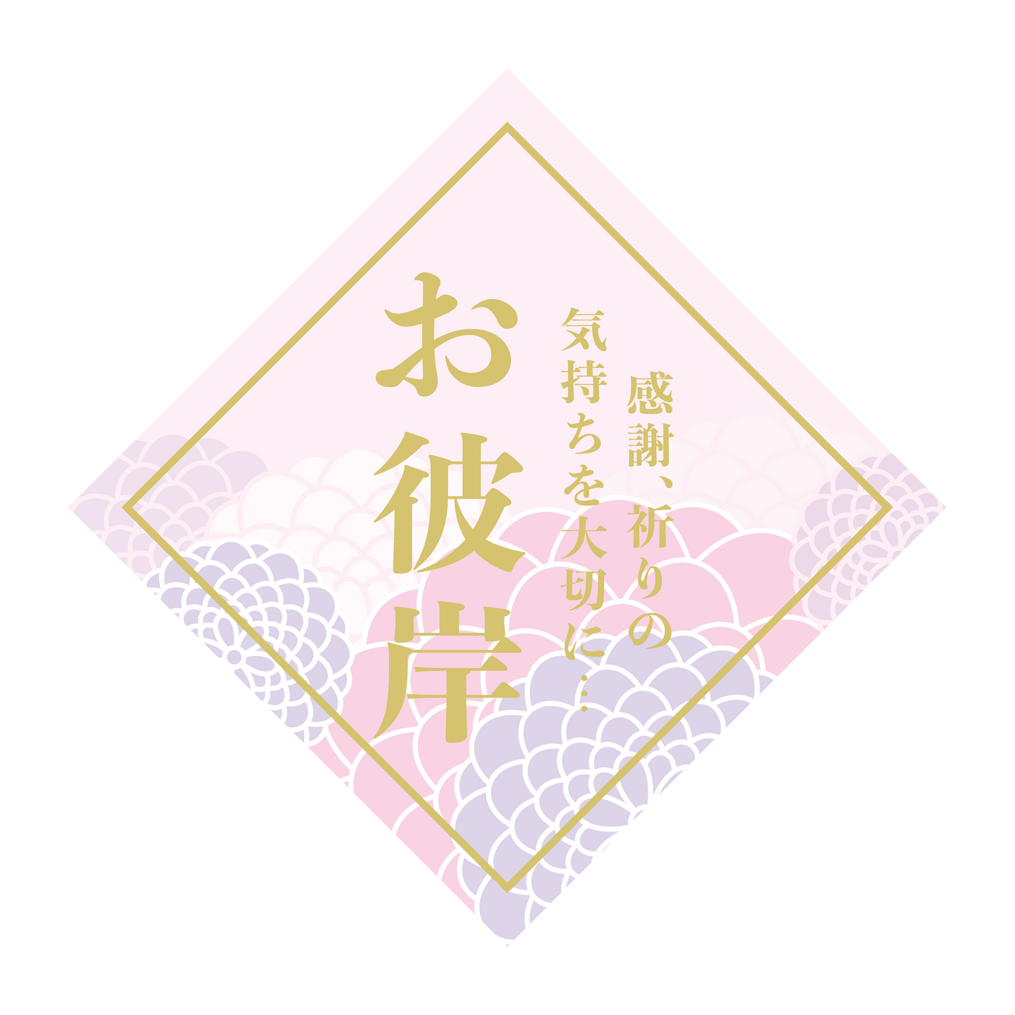 お彼岸 感謝