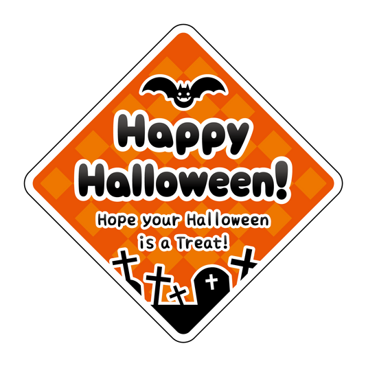 Happy Halloween！ オレンジ箔