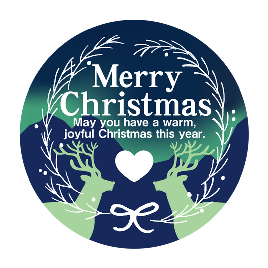 クリスマス オーロラ グリーン