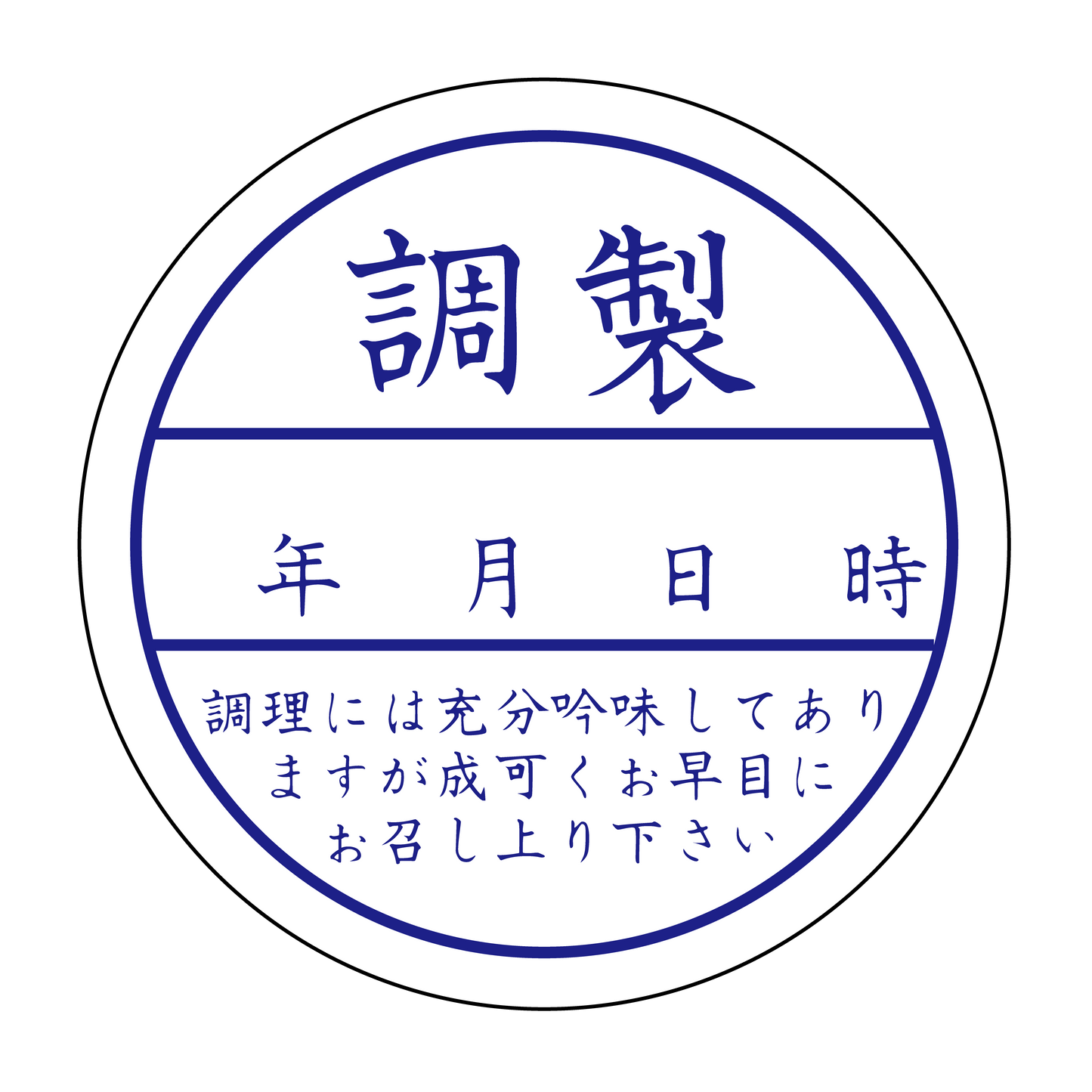調製 年月日時