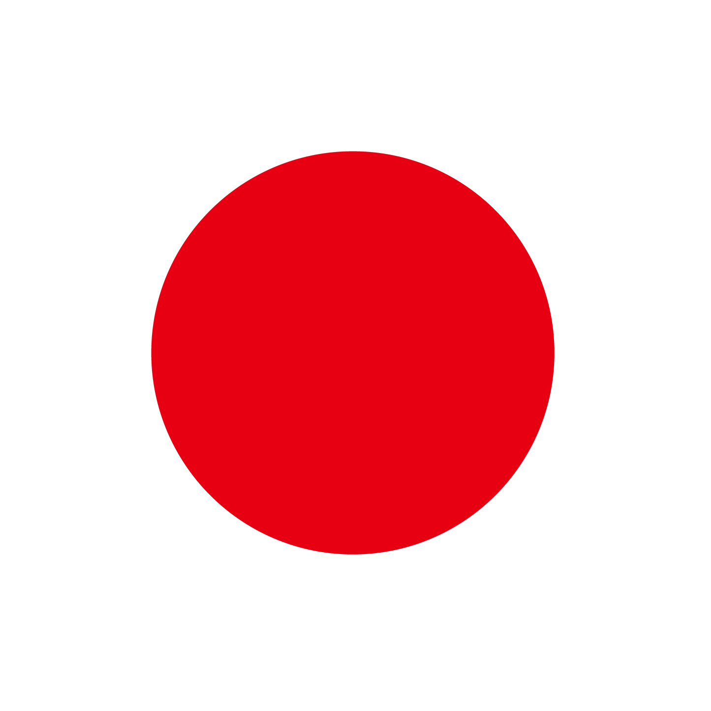 （小）色シール 赤（識別・管理シール）