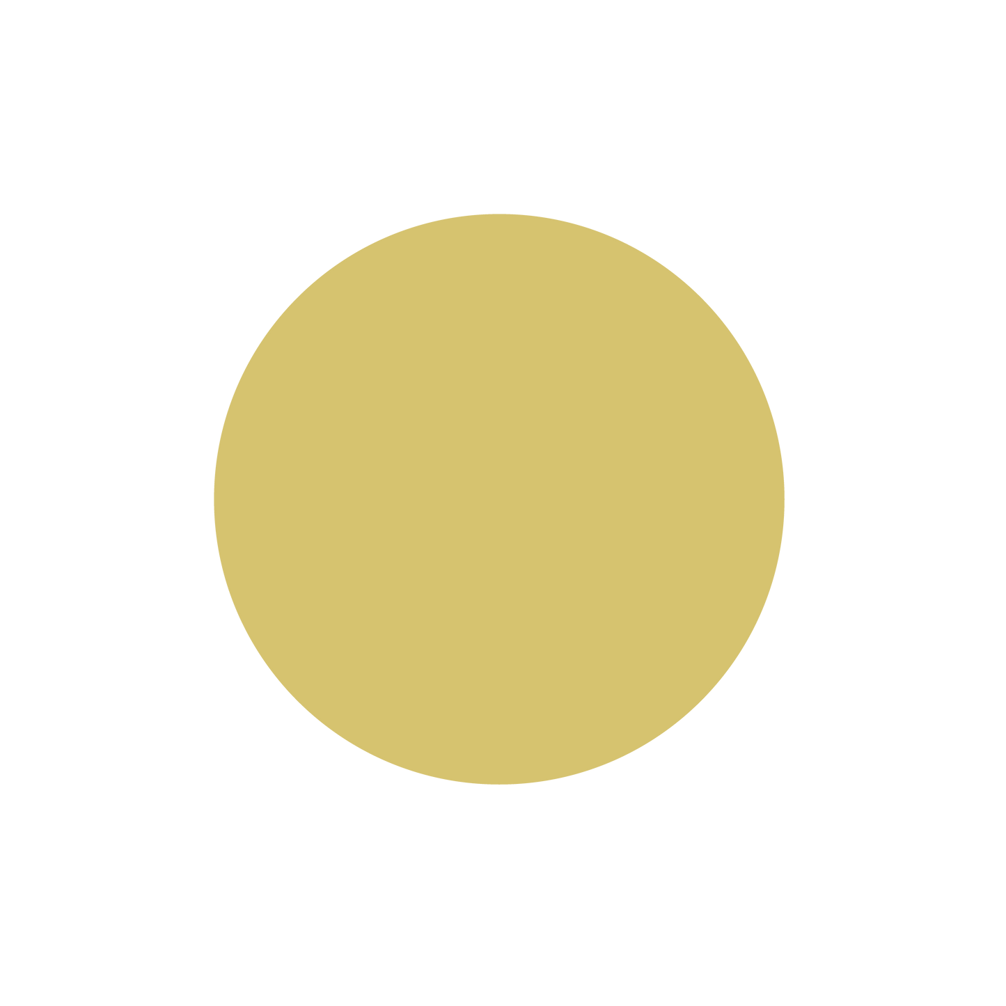 （小）色シール 金ツヤ（識別・管理シール）