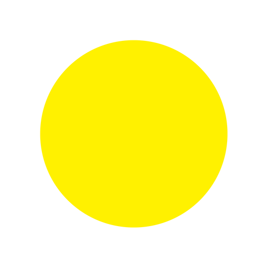 （中）色シール 黄色（識別・管理シール）