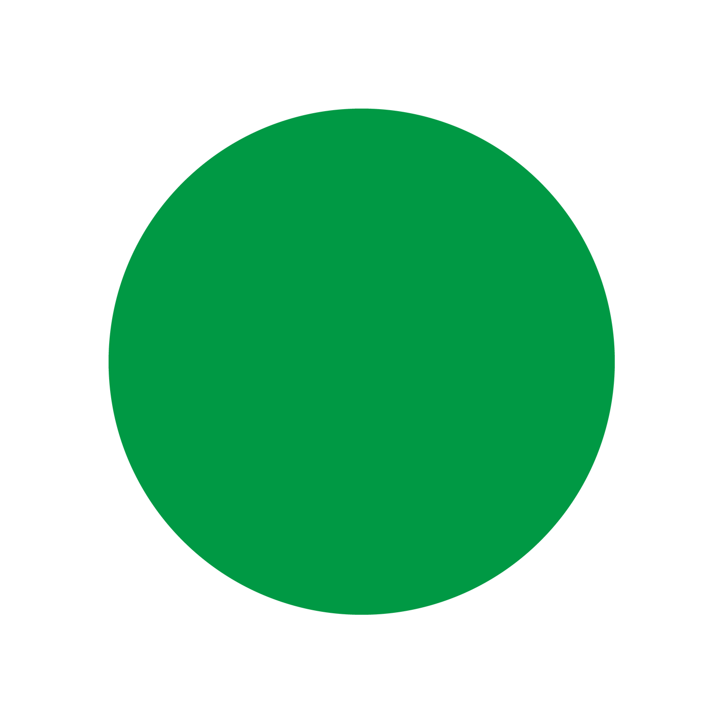 （中）色シール 緑（識別・管理シール）