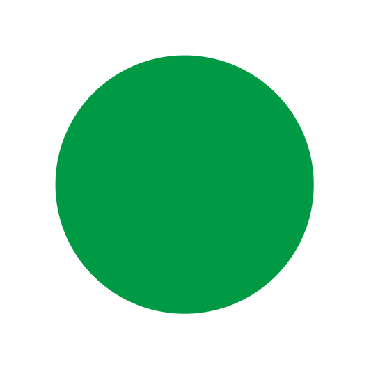 （中）色シール 緑（識別・管理シール）