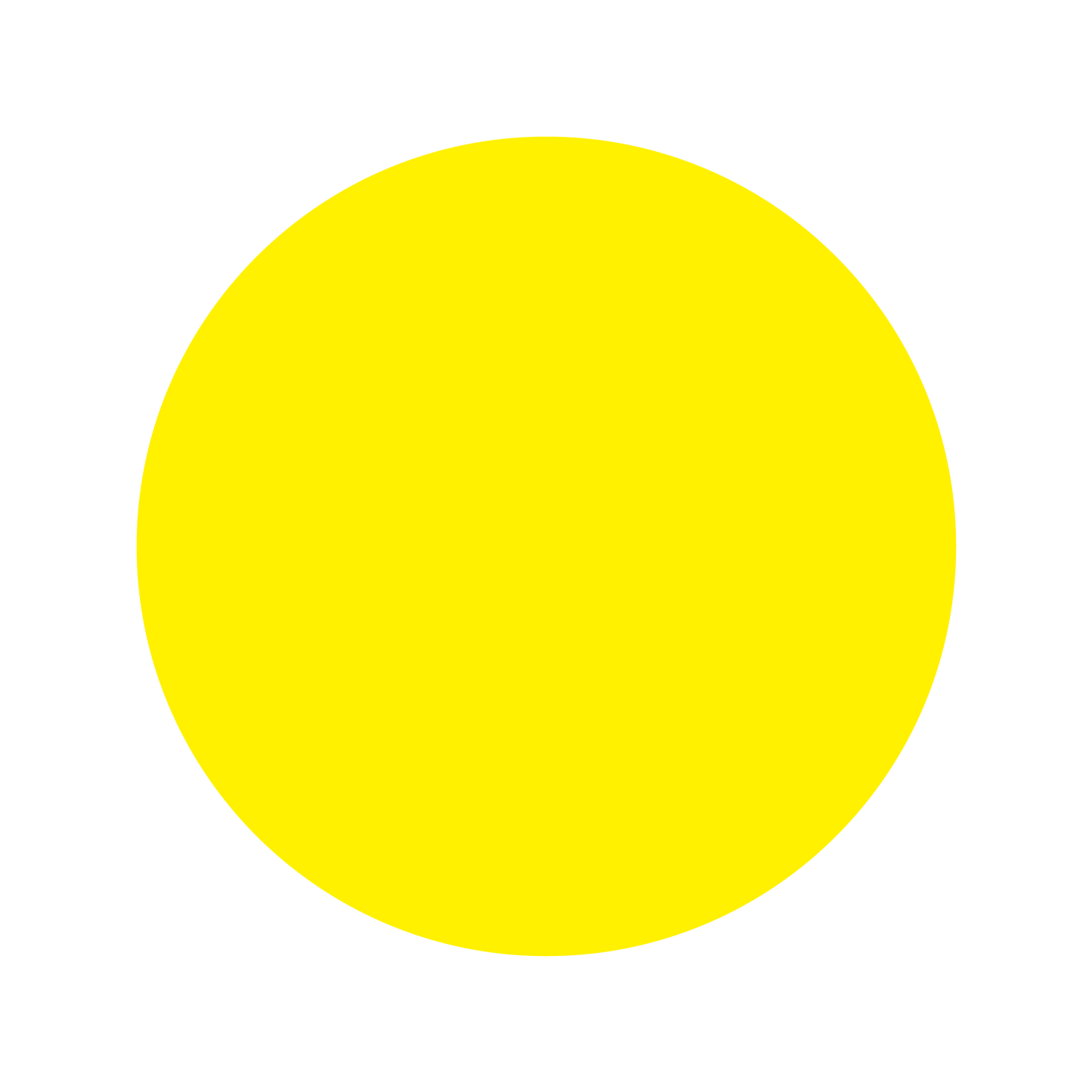 （大）色シール 黄色（識別・管理シール）